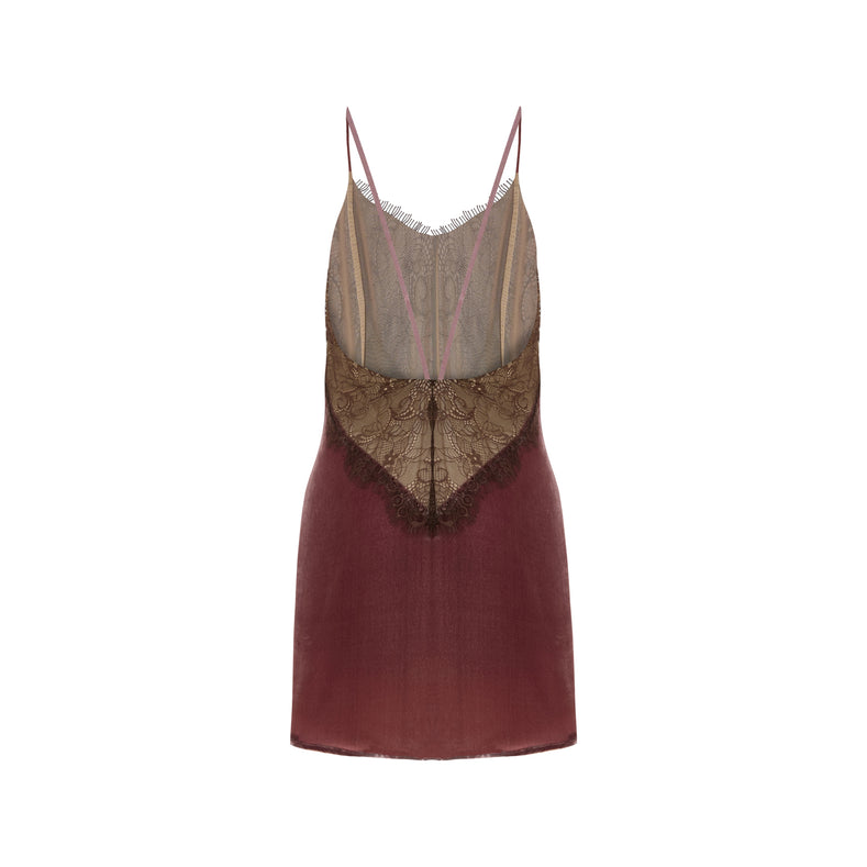 Lace Detailed Mini Dress