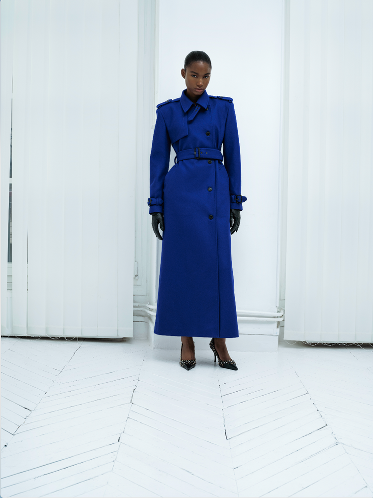 Aria Wool Trench Coat