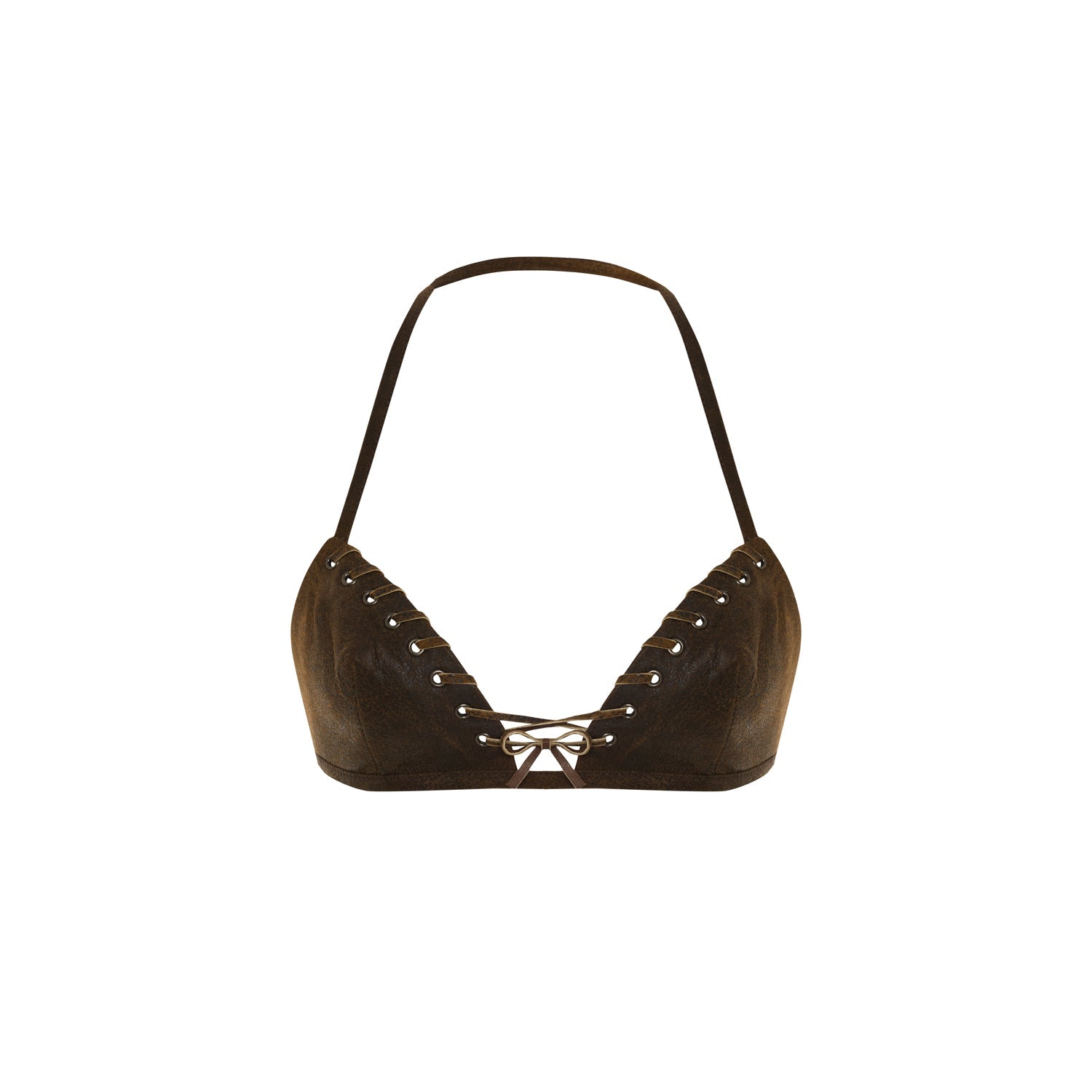 Ginji Leather Bra