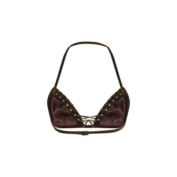 Ginji Leather Bra