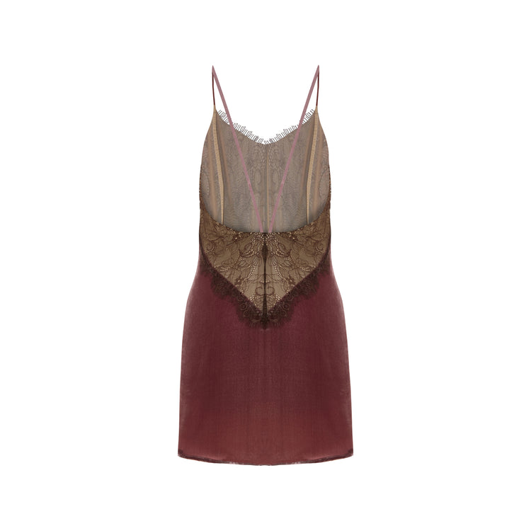Lace Detailed Mini Dress