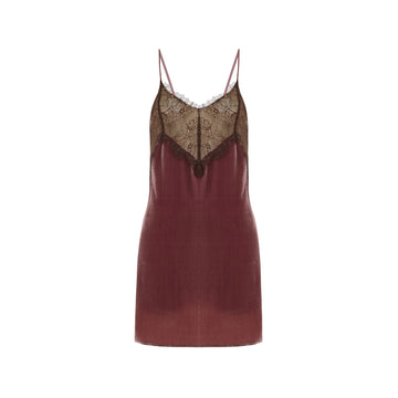 Lace Detailed Mini Dress