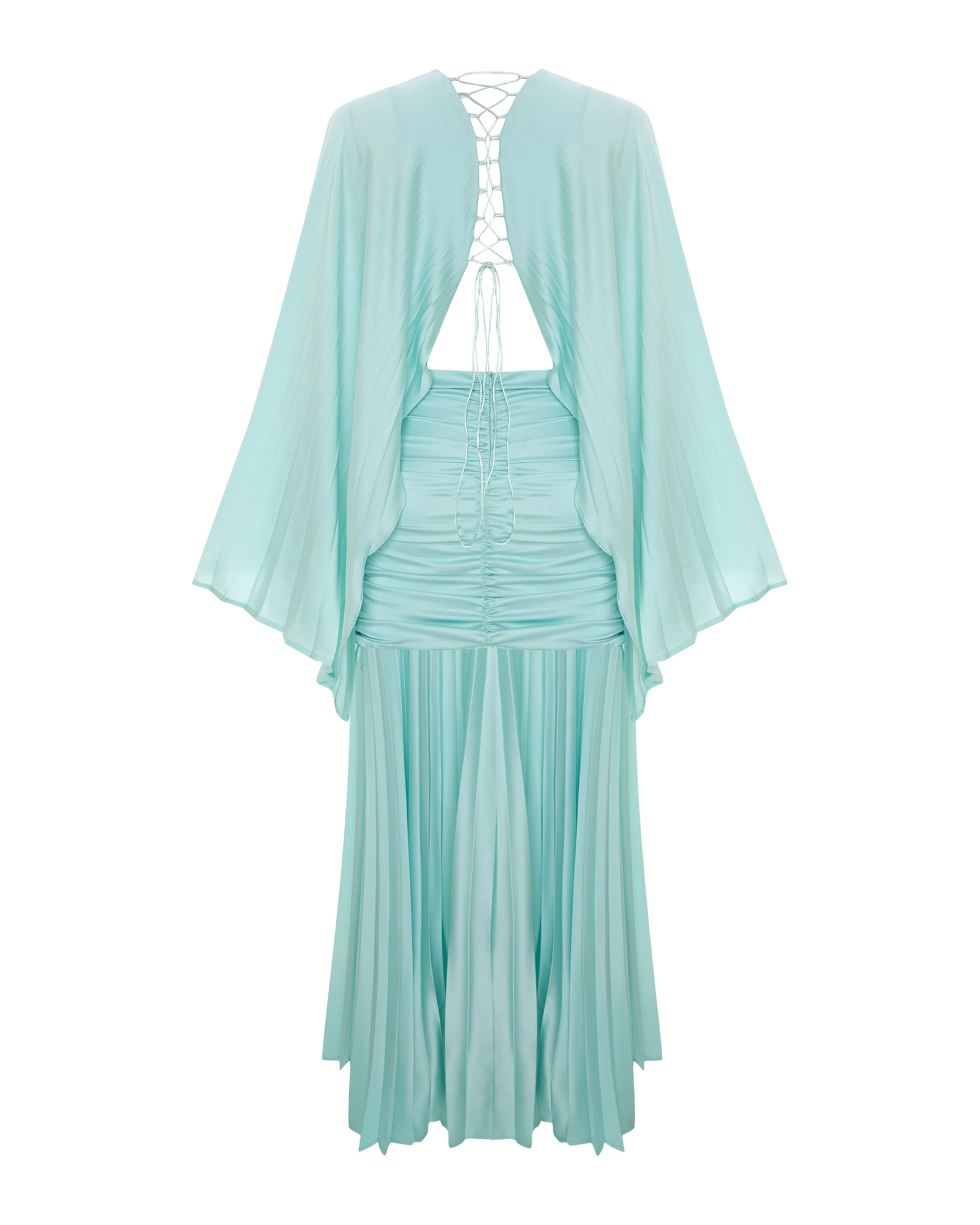 Gathered Waist Maxi Dress