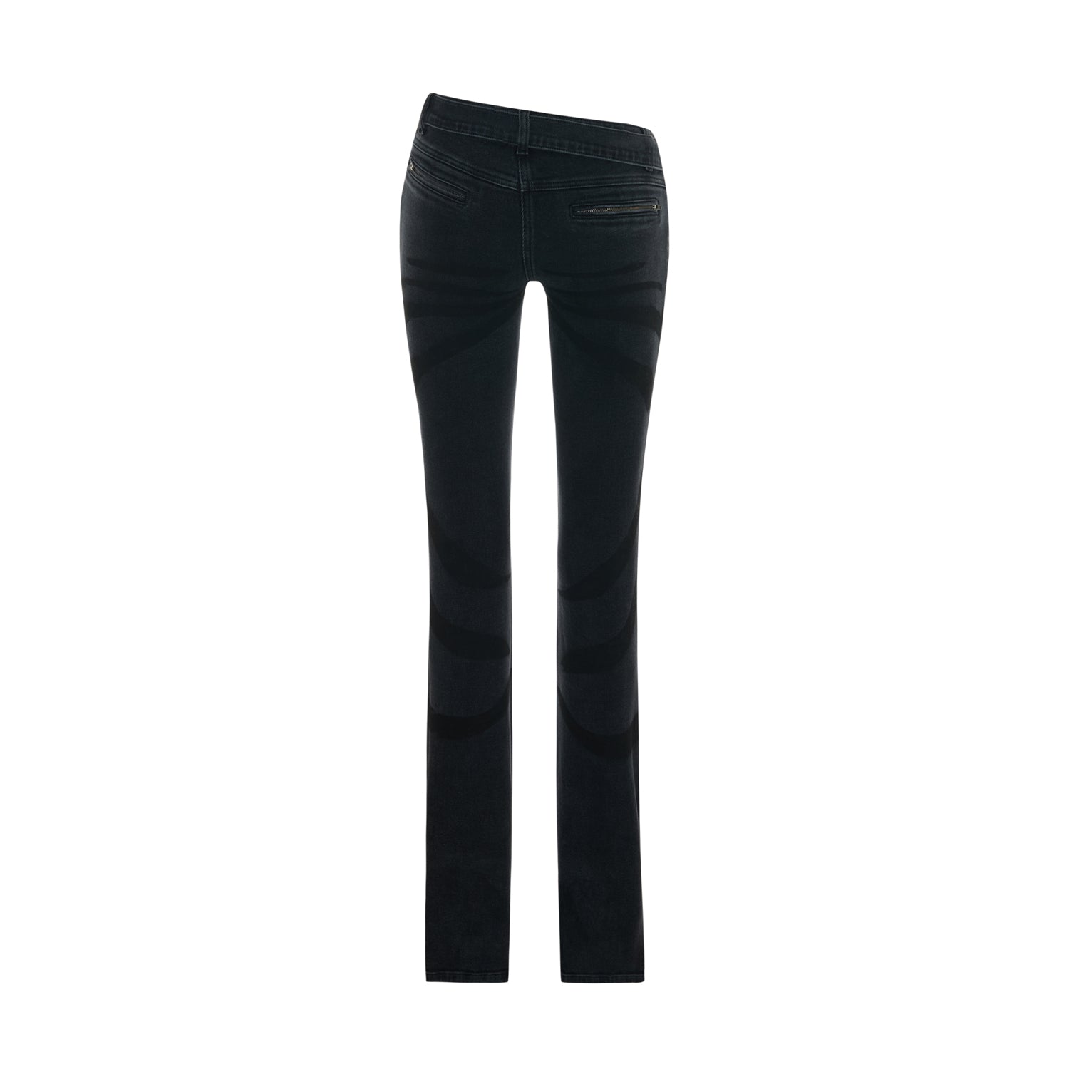 Overdyed Denim Flare Jeans
