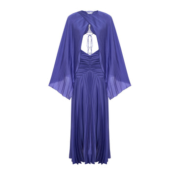 Gathered Waist Maxi Dress