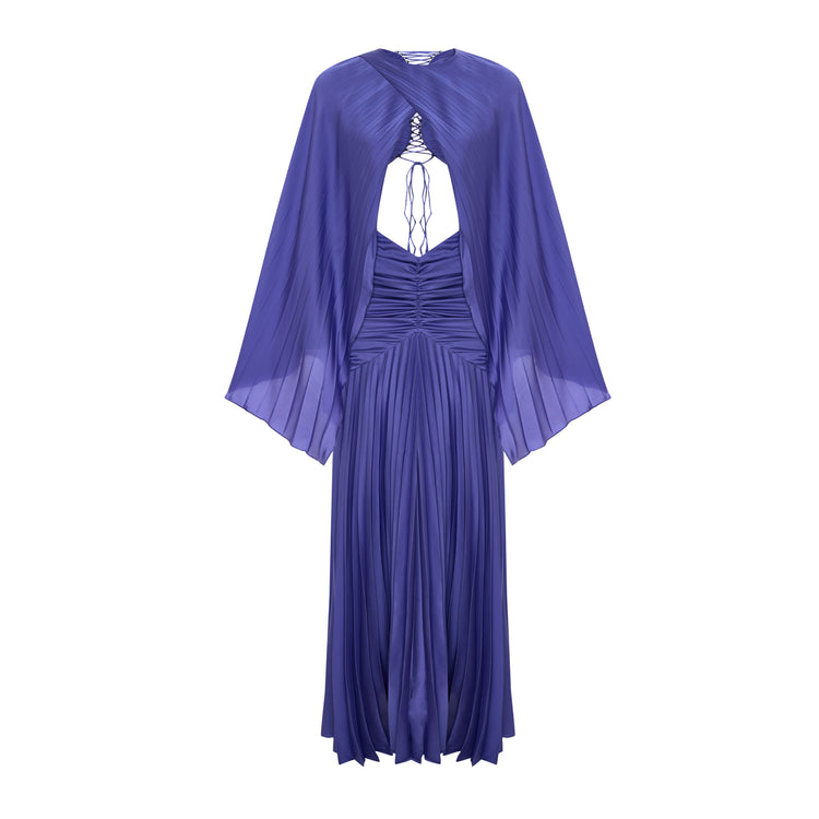 Gathered Waist Maxi Dress