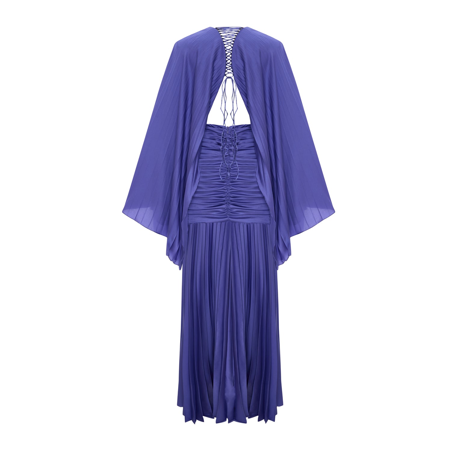 Gathered Waist Maxi Dress