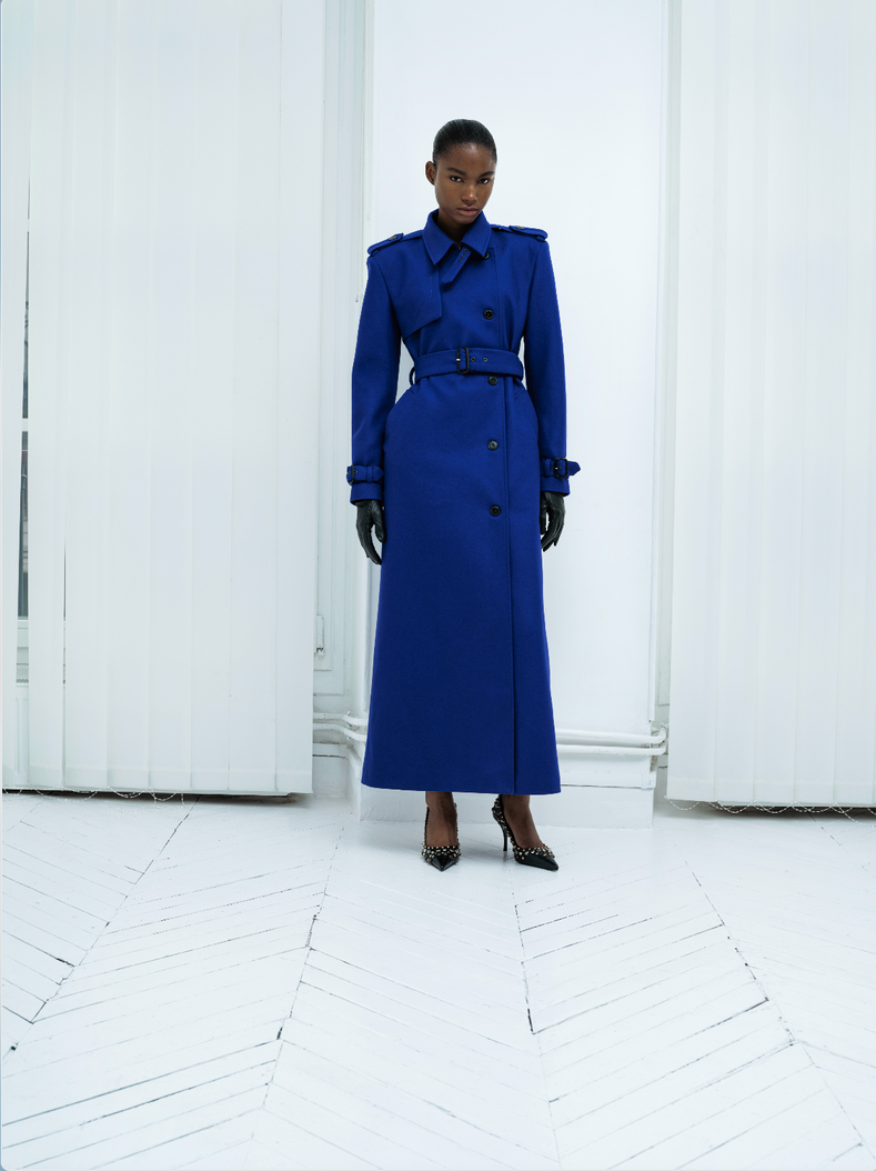 Aria Wool Trench Coat