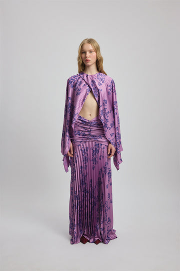 Lumi Satin Skirt
